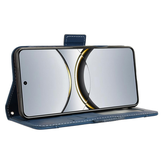 Θήκη με πτερύγιο για Oppo Find X8 Pro, Card Slot, σκούρο μπλε
