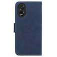 Θήκη με πτερύγιο για Oppo A38 4G / Oppo A18 4G, Card Slot, μπλε