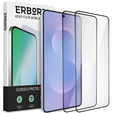 2x Μετριασμένο γυαλί ERBORD 3D για Samsung Galaxy S25 Edge πλήρης οθόνη