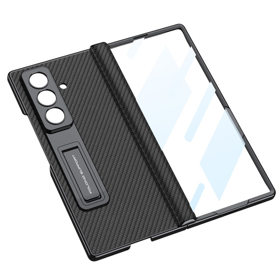 Θήκη GKK με γυαλί και βάση στήριξης για Samsung Galaxy Z Fold7 5G