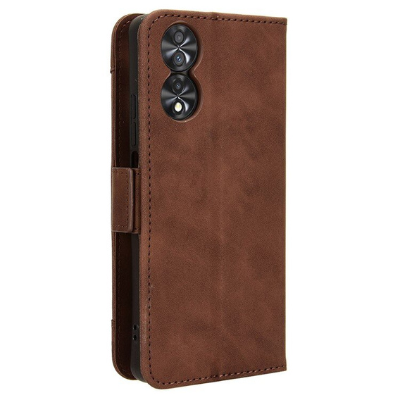 Θήκη με πτερύγιο για TCL 40 NxtPaper, Card Slot, καφέ