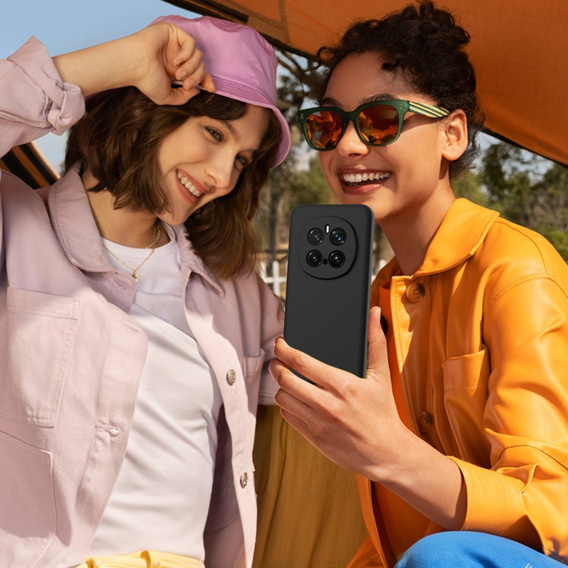 Θήκη για Honor Magic7 Pro 5G, Silicone MagSafe, μαύρη