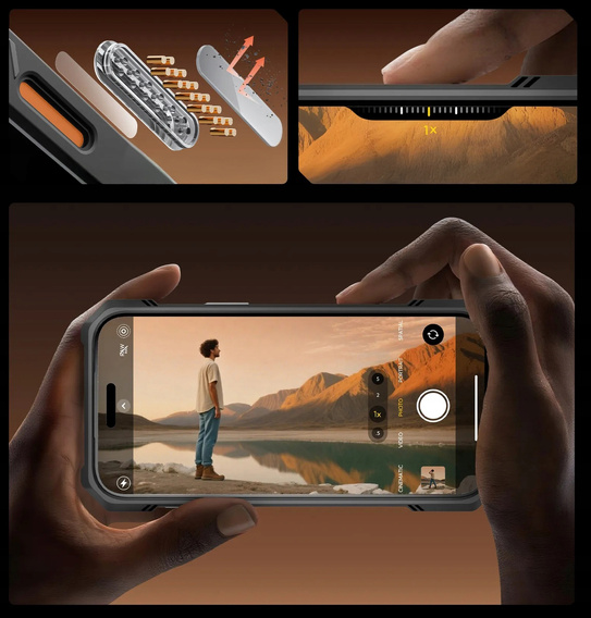 Θωρακισμένη θήκη με λαβή MagSafe Supcase UB Grip Pro για iPhone 17 Pro Max