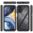 Θήκη για Motorola Moto G22, Shockproof, με μεμβράνη, μπλε