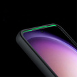 Θήκη για Samsung Galaxy A25 5G, Fusion, διαφανής / μαύρη + γυαλί 9H 