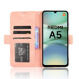 Θήκη με πτερύγιο για Xiaomi Redmi A5, Card Slot, ροζ