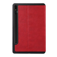 Θήκη για Samsung Galaxy Tab S9 FE+ Plus, Smartcase με χώρο για γραφίδα, κόκκινη