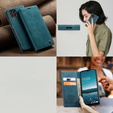 θήκη CASEME για Samsung Galaxy M33 5G, Leather Wallet Case, μπλε