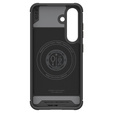θήκη Spigen για Samsung Galaxy S25+ Plus, Core Armor MagSafe, μαύρη + μετριασμένο γυαλί 9H