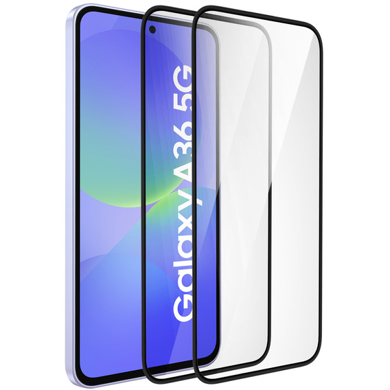 2x Κεραμικό υβριδικό γυαλί ERBORD για Samsung Galaxy A36 5G