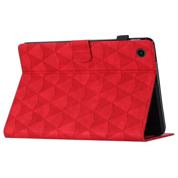 θήκη για Lenovo Tab M10 Plus 10.6 Gen 3 TB-125F TB-128F, Classic, με υποδοχή γραφίδας, κόκκινη