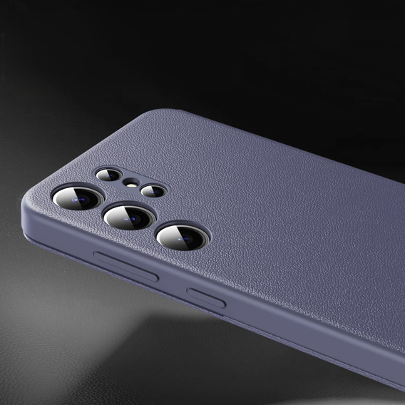 Αναδιπλούμενη θήκη για Samsung Galaxy S25 Ultra, Smart View Wallet, μωβ