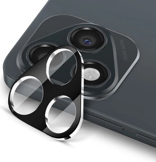 Μετριασμένο γυαλί για κάμερα για το Honor 400 Lite, μαύρη