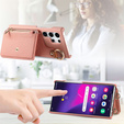 Θήκη για Samsung Galaxy S25 Ultra, GKK Leather, μαύρη