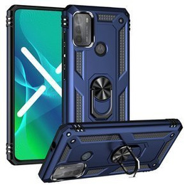 θωρακισμένη θήκη για Motorola Moto G50, Nox Case Ring, μπλε