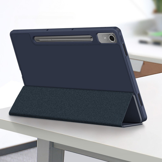 Θήκη για Lenovo Tab P12, Smartcase με χώρο για γραφίδα, σκούρο μπλε