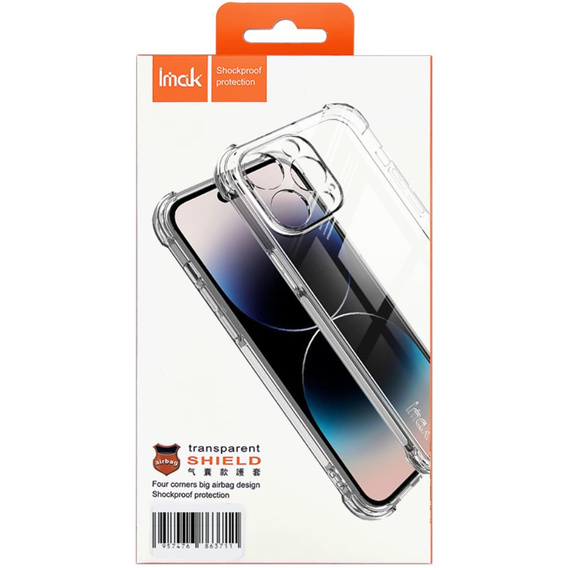 IMAK Θήκη για Xiaomi Redmi Note 13 Pro 5G, Dropproof, διαφανής