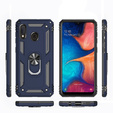 θωρακισμένη θήκη για Samsung Galaxy A20E, Nox Case Ring, μπλε