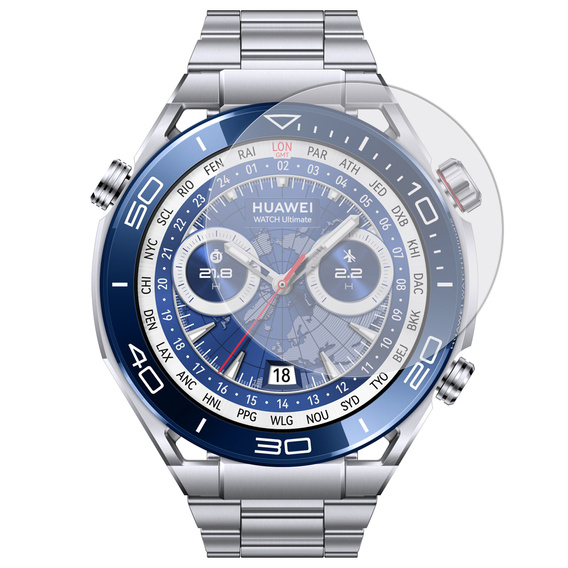 3x Φύλλο υδρογέλης ERBORD για Huawei Watch Ultimate