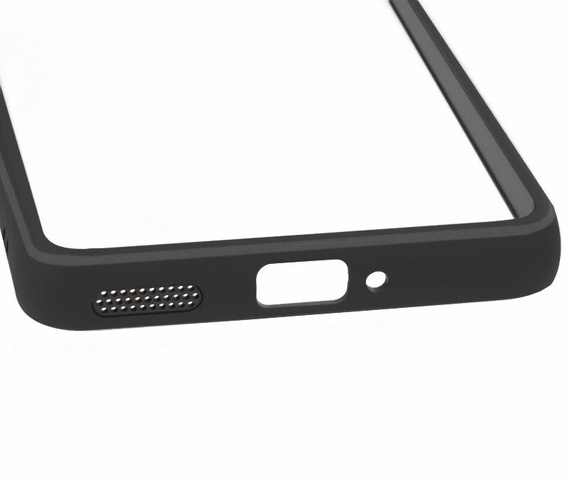 Θήκη για Xiaomi Poco F6 Pro, Fusion Hybrid, διαφανής