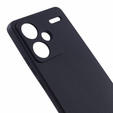 Θήκη για Xiaomi Redmi Note 13 Pro+, Silicone Lite, μαύρη