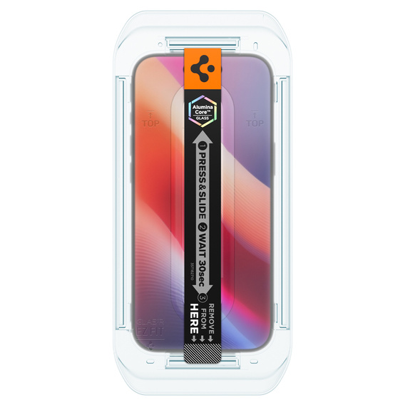 Σκληρό γυαλί Spigen Glas.TR EZ Fit για iPhone Air (2 τεμάχια)
