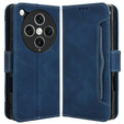 Θήκη με πτερύγιο για Oppo Find X8 Pro, Card Slot, σκούρο μπλε