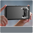Θήκη για Nothing Phone 3A, Carbon, μαύρη