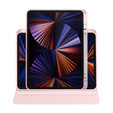 Θήκη για iPad Pro 11" 2022/2021/2020 (4/3/2 gen.), με υποδοχή γραφίδας, περιστρεφόμενη κατά 360°, ροζ
