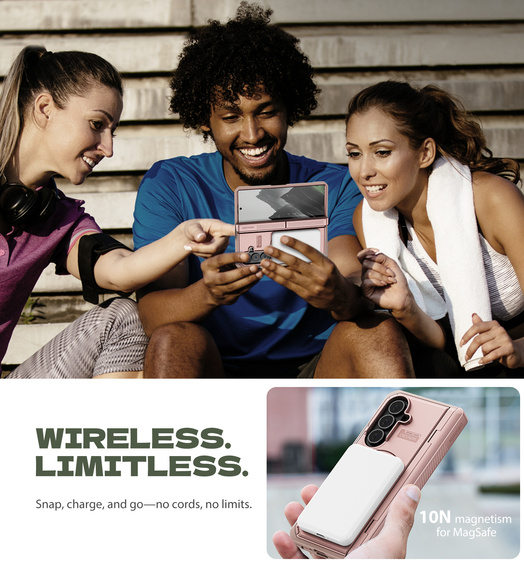 Θήκη Dexnor Magnetic με διπλά στηρίγματα για Samsung Galaxy Z Fold7