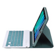 Θήκη με πληκτρολόγιο bluetooth για iPad mini 8.3" 2021 (6 gen.) / iPad mini 8.3" 2024 (7 gen.), σκούρα πράσινη
