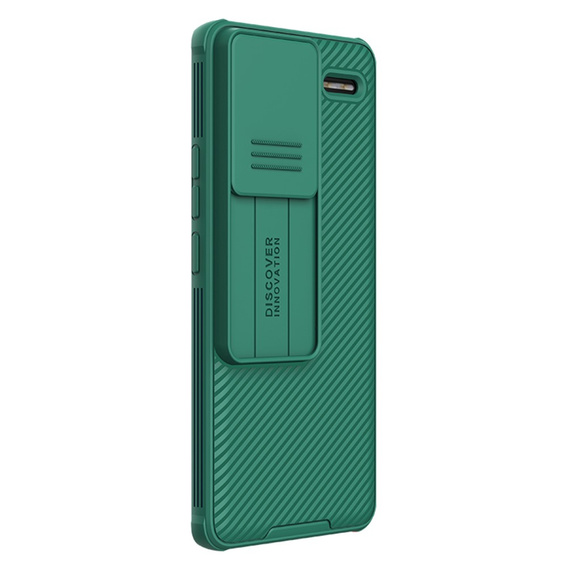 Θήκη για Xiaomi Redmi Note 13 Pro+, θωρακισμένη Nillkin, CamShield Pro, πράσινη