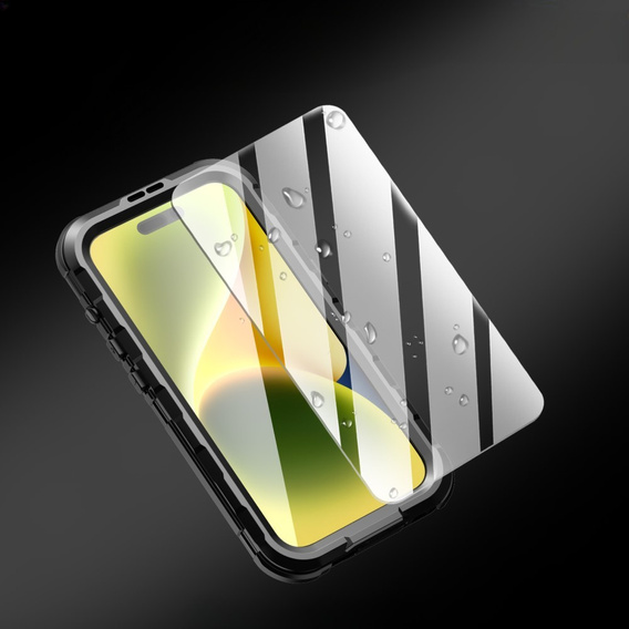 Αδιάβροχη θήκη IP68 για iPhone 15, SHELLBOX MagSafe, μαύρη