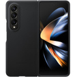 Γνήσια θήκη Samsung για Galaxy Z Fold 4, Leather Flip Cover, μαύρο