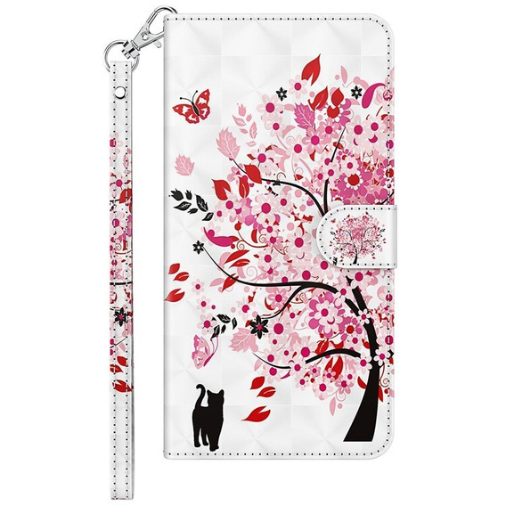 Θήκη με πτερύγιο για Xiaomi Redmi 13C / Poco C65, Wallet, Cat & Tree