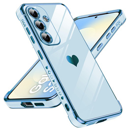 Θήκη για Samsung Galaxy S25 FE, Electro heart, μπλε