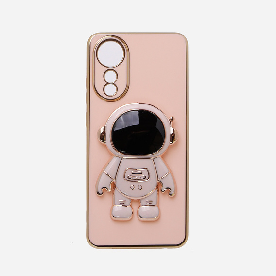 Θήκη για Oppo A78 4G, Astronaut, ροζ rose gold