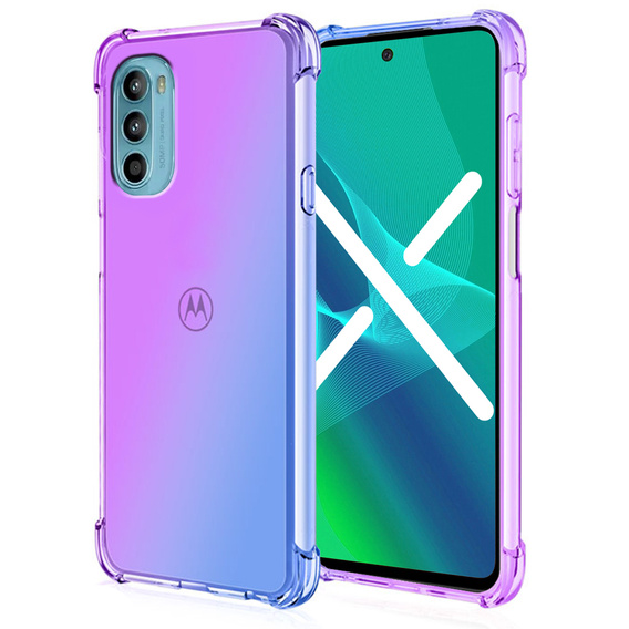 θήκη για το Motorola Moto G52 / G82 5G, Gradient Dropproof, μπλε