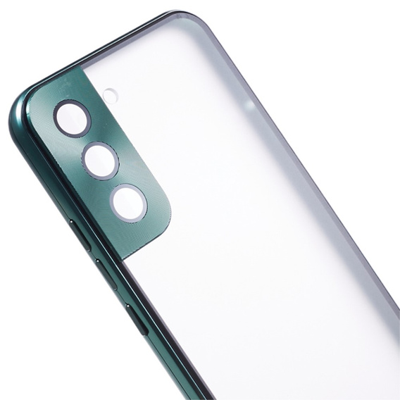 θήκη για το Samsung Galaxy S21, Magnetic Dual Glass, πράσινη
