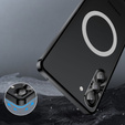 θήκη προστασίας κάμερας για το Samsung Galaxy S23 FE, CamShield MagSafe, διαφανής / μαύρη