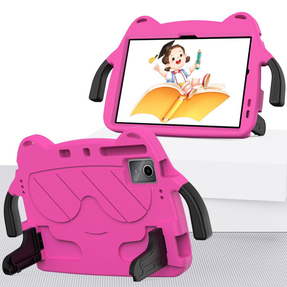 Η παιδική θήκη για το Xiaomi Redmi Pad SE 11" / Huawei MatePad 11 2021 / DOOGEE T30 Pro / Lenovo Tab M11, ροζ
