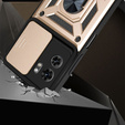 Θήκη για Motorola Edge 40, CamShield Slide, χρυσός