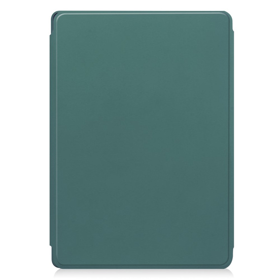 Θήκη πληκτρολογίου για Samsung Galaxy Tab S6 Lite 2024 / 2022 / 2020, Rotary 360° Leather, σκούρα πράσινη