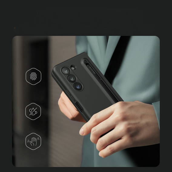 Θήκη NILLKIN για Samsung Galaxy ZFold5 5G, Flex Pure, μαύρη