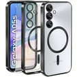 Θήκη για Samsung Galaxy A05s, Electro MagSafe, μαύρη + Γυαλί για την οθόνη