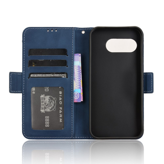 Θήκη με πτερύγιο για T Phone 3 5G, Card Slot, σκούρο μπλε