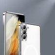 θήκη προστασίας κάμερας για το Samsung Galaxy S21 FE 5G, CamShield MagSafe, διαφανές / ασημί