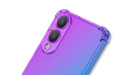 θήκη για το Samsung Galaxy S25 Edge, Gradient Dropproof, Μωβ / μπλε