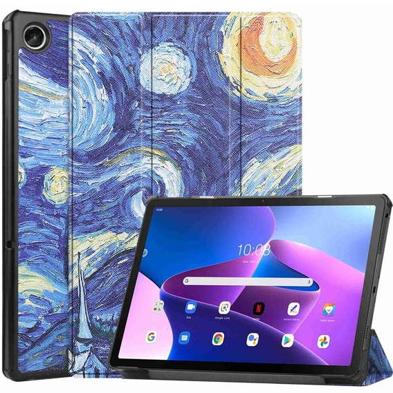 Θήκη για Lenovo Tab M10 Plus 10.6 Gen 3 TB-125F TB-128F, Smartcase, oil painting