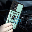 Θήκη για Xiaomi Poco F5, CamShield Slide, πράσινο